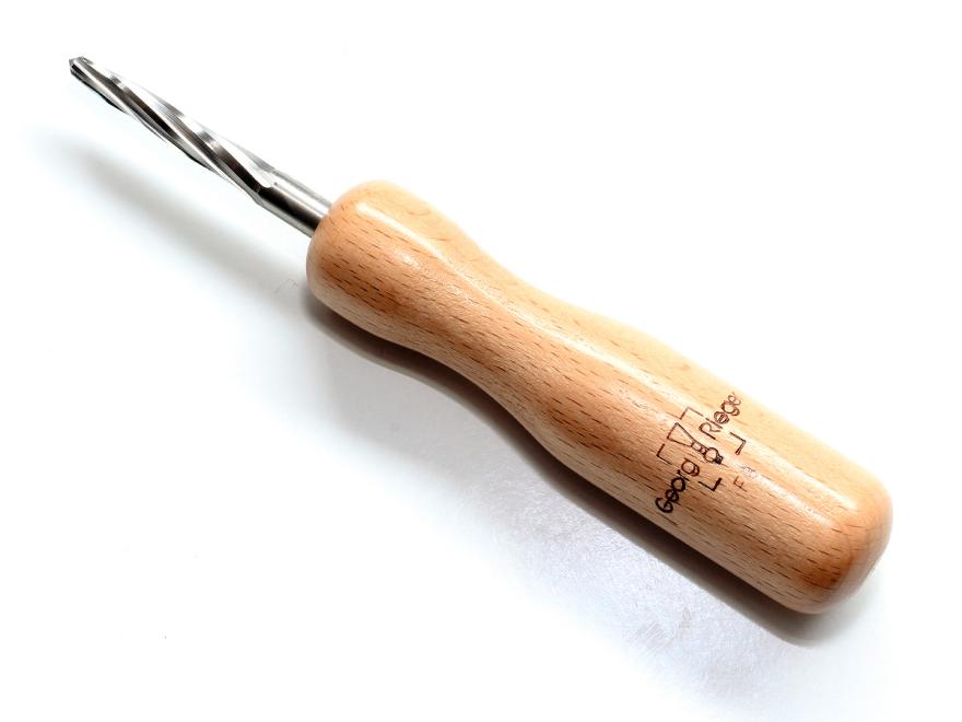 [Rieger] bassoon reed reamer: spiral fluted 