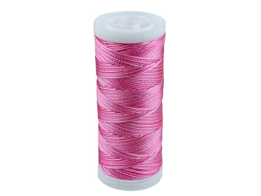 oboe reed thread: pink + light pink 