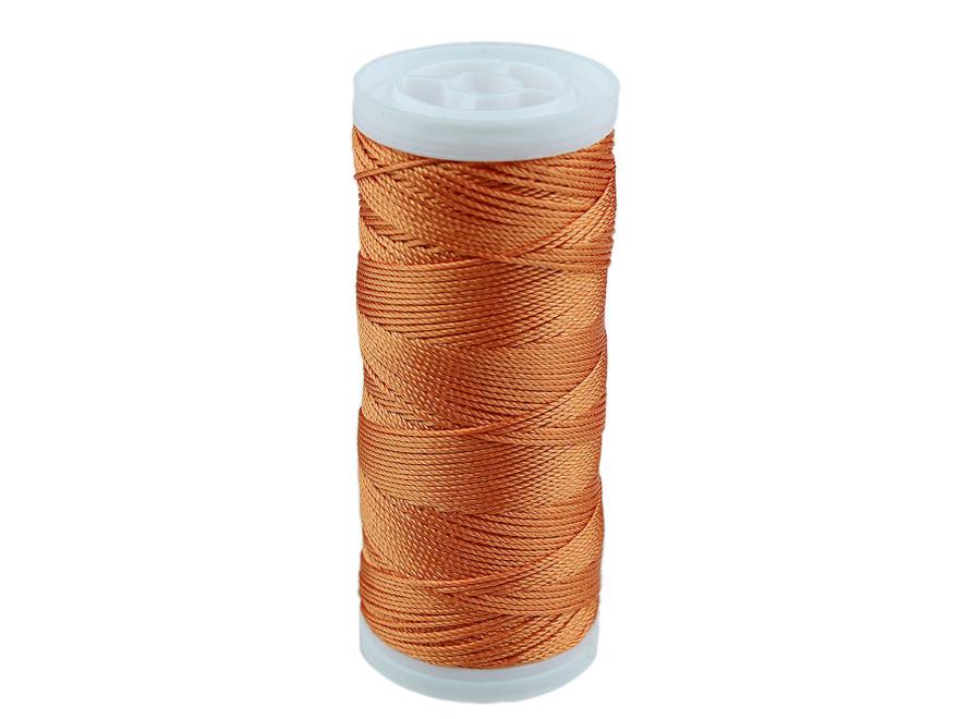 oboe reed thread: bright coral 