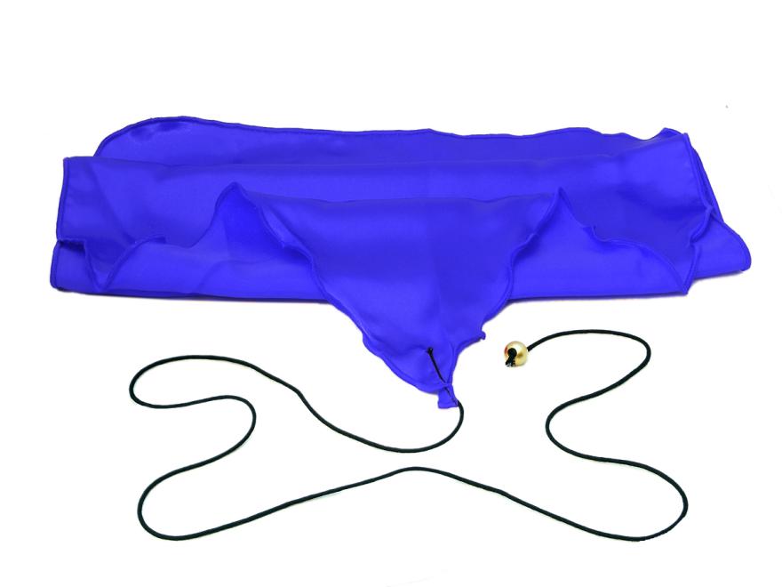 Fagottflügel-Durchziehwischer, 1-tlg., Microfaser / blau