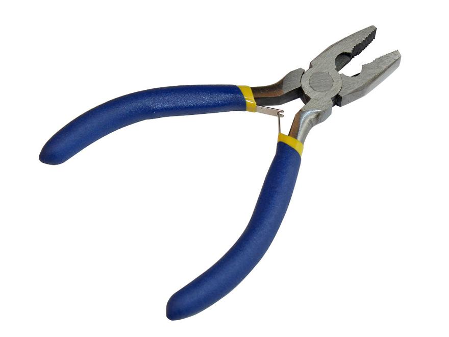 Pliers with thread cutter, 115 mm 